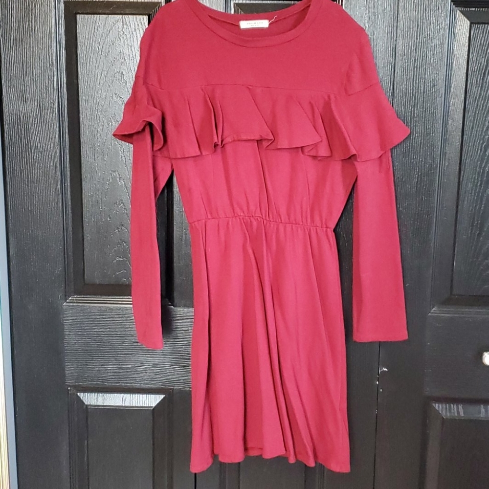 Promesa maroon dress